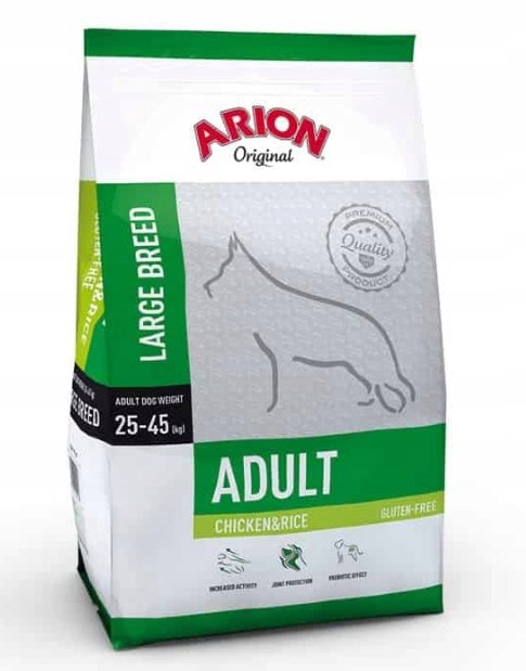 Arion Adult Large Breed Chicken&Rice 12 kg