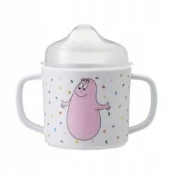 Kubek niekapek z 2 uszami, Barbapapa | Petit Jour Paris - Kubki dla dzieci - miniaturka - grafika 1
