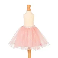 Stroje karnawałowe - Kostium spódniczka tiulowa różowa Alessandra 3-5 lat - miniaturka - grafika 1