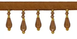 Taśma Z Koralikami Tk - 902 ( 1 Mb ) Beżowa - Scrapbooking - miniaturka - grafika 1