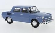 Samochody i pojazdy dla dzieci - Whitebox  Skoda 1000 Mb Blue 1:24  Wb124054 - miniaturka - grafika 1