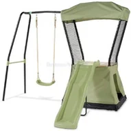 Place zabaw - Wieża do zabawy IVY EXIT Toys zjeżdżalnia huśtawka namiot 3w1 - miniaturka - grafika 1