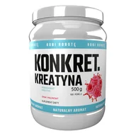 Kreatyna - Konkret Kreatyna Monohydrat Smak Malinowy 500 g Najwyższa Jakość! - miniaturka - grafika 1