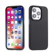 Etui i futerały do telefonów - Etui Pancerne Eleganckie do iPhone 14 Pro Czarny - miniaturka - grafika 1