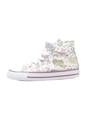 Converse Chuck Taylor All Star Easy-on Feline Florals sneakersy chłopięce, Vintage White Dreamy Dahlia, 33 EU