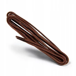 Sznurówki Brąz Woskowane 2 Szt Dł 90 Cm Bawełniane - Akcesoria obuwnicze - miniaturka - grafika 1