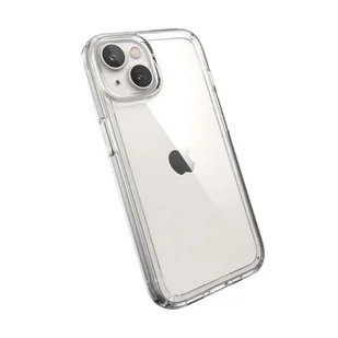 Speck Gemshell - Etui iPhone 14 / iPhone 13 z powłoką MICROBAN (Clear) - Etui i futerały do telefonów - miniaturka - grafika 1