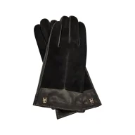 Rękawiczki - Tommy Hilfiger Skórzane rękawiczki z dodatkiem wełny - miniaturka - grafika 1