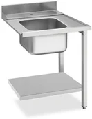 Akcesoria i części AGD - Stół załadowczy ze zlewem SMEG WT5700SR  (22) 877 77 77 ! Indywidualne wyceny! - miniaturka - grafika 1