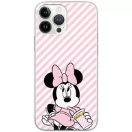 Etui i futerały do telefonów - Etui Disney dedykowane do Iphone 12 / 12 PRO, wzór: Minnie 017 Etui całkowicie zadrukowane, oryginalne i oficjalnie licencjonowane - miniaturka - grafika 1