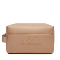 Kosmetyczki, organizery i kuferki - Kosmetyczka Calvin Klein Jeans K60K611483 Różowy - miniaturka - grafika 1