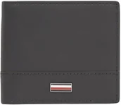Portfele - TOMMY HILFIGER Męski portfel TH CORP MINI CC AM0AM13244 Bifold, czarny (czarny), OS, czarny (czarny), rozmiar uniwersalny - miniaturka - grafika 1