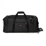 Walizki - Średnia torba podróżna Eastpak Leatherface M+ - black - miniaturka - grafika 1