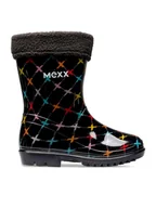 Buty dla dziewczynek - MEXX Kalosze MXGIG000101K Czarny - miniaturka - grafika 1