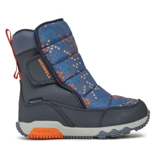 Śniegowce Merrell Free Roampuffer MK266130 Granatowy - Buty dla chłopców - miniaturka - grafika 1