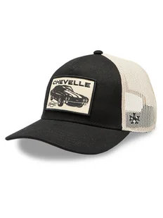 American Needle Czapka z daszkiem Valin - V GLDN KNT SMU679A-CHEVELLE Czarny - Czapki męskie - miniaturka - grafika 1