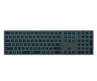 Klawiatury - Silver Monkey Alu Keys Premium Backlight black - miniaturka - grafika 1