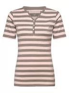 Koszulki i topy damskie - brookshire - T-shirt damski, różowy|szary - miniaturka - grafika 1