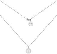 Biżuteria religijna - Srebrny naszyjnik z medalionem - miniaturka - grafika 1