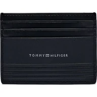 Etui na dokumenty i karty - Tommy Hilfiger Skórzane etui na karty - miniaturka - grafika 1