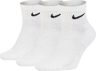 Nike Everyday Cushion Ankle 3Pak skarpety niskie 100 : Rozmiar - 42 - 46 - Skarpety termoaktywne - miniaturka - grafika 1