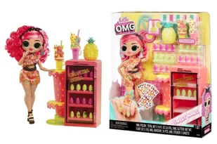 LOL Surprise OMG Lalka Pinky Pops Fruit Shop + Sweet Nails 503842 - Lalki dla dziewczynek - miniaturka - grafika 1