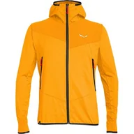 Bluzy męskie - Bluza męska Anger Hybrid PL/DST Full Zip Hoody Salewa - miniaturka - grafika 1