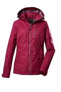 Killtec Damska kurtka softshell / kurtka outdoorowa z odpinanym kapturem KOS 91 WMN SFTSHLL JCKT; ciemnoróżowa, 34, 39141-000 - Kurtki damskie - miniaturka - grafika 1