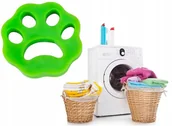 Środki do prania - Łapka do pralki prania ubrań usuwania sierści zwierząt czyścik antykłaczek - miniaturka - grafika 1