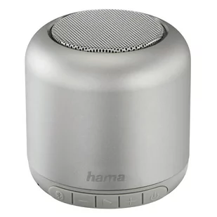 Hama STEEL DRUM Srebrny - Głośniki przenośne - miniaturka - grafika 1