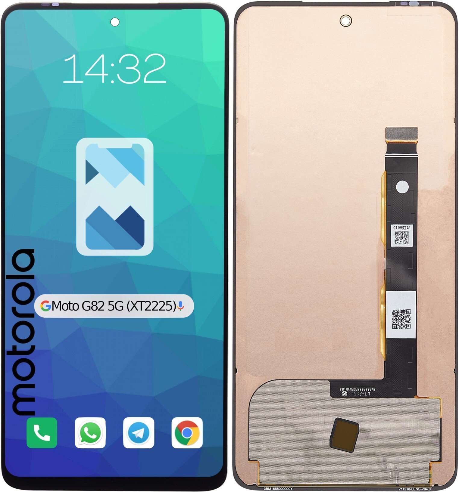 Wyświetlacz LCD Ekran Szybka Dotyk do Motorola Moto G82 5G XT2225 OLED