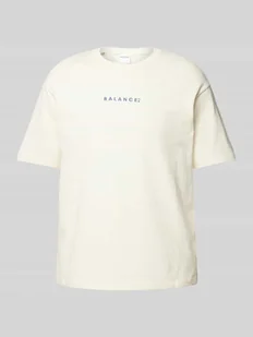 T-shirt z nadrukiem z napisem model ‘LOOSE-BALANCE’ - Koszulki męskie - miniaturka - grafika 1