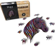 Puzzle - Puzzle Drewniane dla dzieci i dorosłych Koń Horse - miniaturka - grafika 1