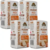 Ciasta i półprodukty do ciast - Pzz Mieszanka do wypieku chleba Pszenny Mix zestaw 4 x 500 g - miniaturka - grafika 1