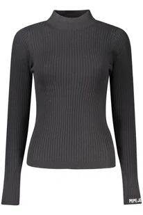 Czarny sweter damski Pepe Jeans - Swetry damskie - miniaturka - grafika 1