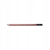 Pozostałe akcesoria dla plastyków - KOH I NOOR Pastela sucha w drewnie 8804 Ciemnobrązowa - miniaturka - grafika 1