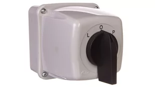 Elektromet Spółdzielnia Inwalidów Łącznik krzywkowy L-0-P 3P 25A w obudowie IP65 Łuk 25-43 922530 - Inne akcesoria elektryczne - miniaturka - grafika 1