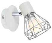 Lampy ścienne - Candellux Verve kinkiet (spot) 1-punktowy biały 91-61331 91-61331 - miniaturka - grafika 1