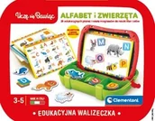 Układanki dla dzieci - Edukacyjna walizeczka alfabet i zwierzęta 50273 - zabawka - miniaturka - grafika 1