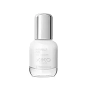 Lakiery do paznokci - KIKO Milano Perfect Gel Nail Lacquer lakier do paznokci z efektem żelu 101 White 10ml - miniaturka - grafika 1