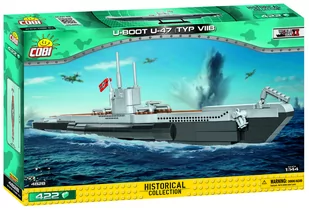 Cobi Polska S.A. Klocki Mała Armia U-Boot U-47 TYP VII B 4828 - Klocki - miniaturka - grafika 1