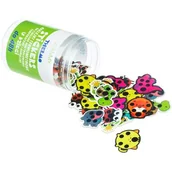 Termometry - VITAMMY THERMO STICKERS 100 szt Naklejki termometrowe do ciągłego monitorowania gorączki i temperatury u dzieci - słoik 100 szt - miniaturka - grafika 1