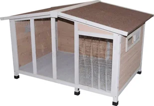 Kerbl KERBL Buda dla psa Overview, 134 x 92 x 82 cm - Budy dla psów - miniaturka - grafika 1