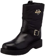 Botki damskie - Love Moschino Damskie sztyblety St.tod.city40 Vitello + nylonowe, wielokolorowe, 35 EU - miniaturka - grafika 1