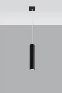 Sollux Lighting Lampa wisząca LAGOS 1 czarny - Lampy sufitowe - miniaturka - grafika 1