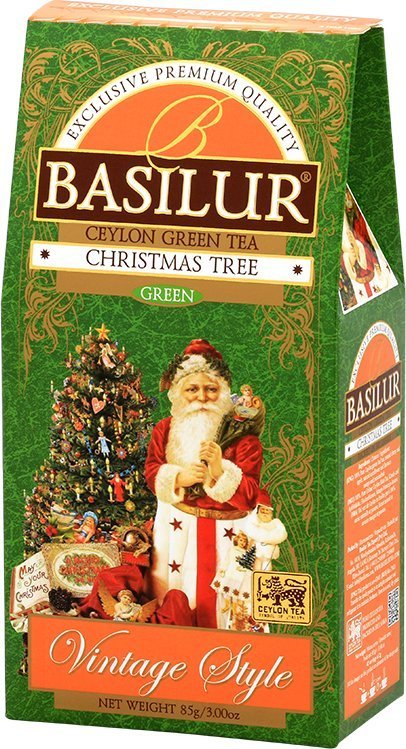 Basilur Herbata zielona liść Basilur Christmas Tree 85g