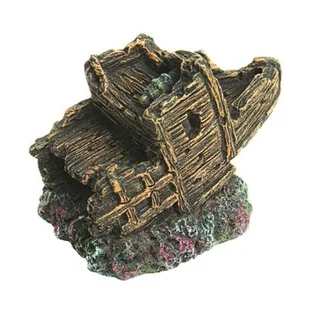 Ozdoba akwariowa statek happet - Dekoracje do akwarium - miniaturka - grafika 1