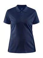 Koszulki i topy damskie - Craft CORE Unify damska koszulka polo, niebieska, M,"Niebieski", M - miniaturka - grafika 1