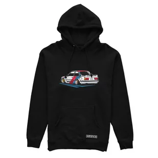 Czarna bluza z kapturem BMW E30 Pandem-M - Bluzy męskie - miniaturka - grafika 1