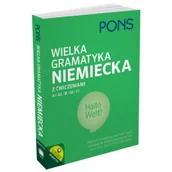 Książki do nauki języka niemieckiego - Pons Wielka gramatyka niemiecka z ćwiczeniami - LektorKlett - miniaturka - grafika 1